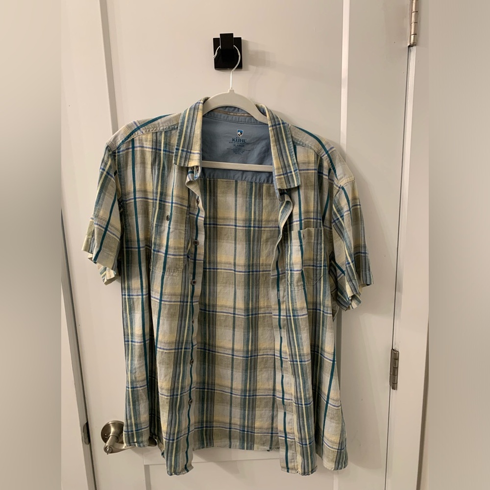 Kuhl Tapered fit short sleeve button-up shirt